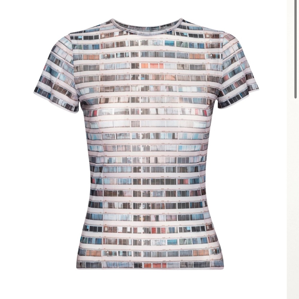 Miaou printed mini tee